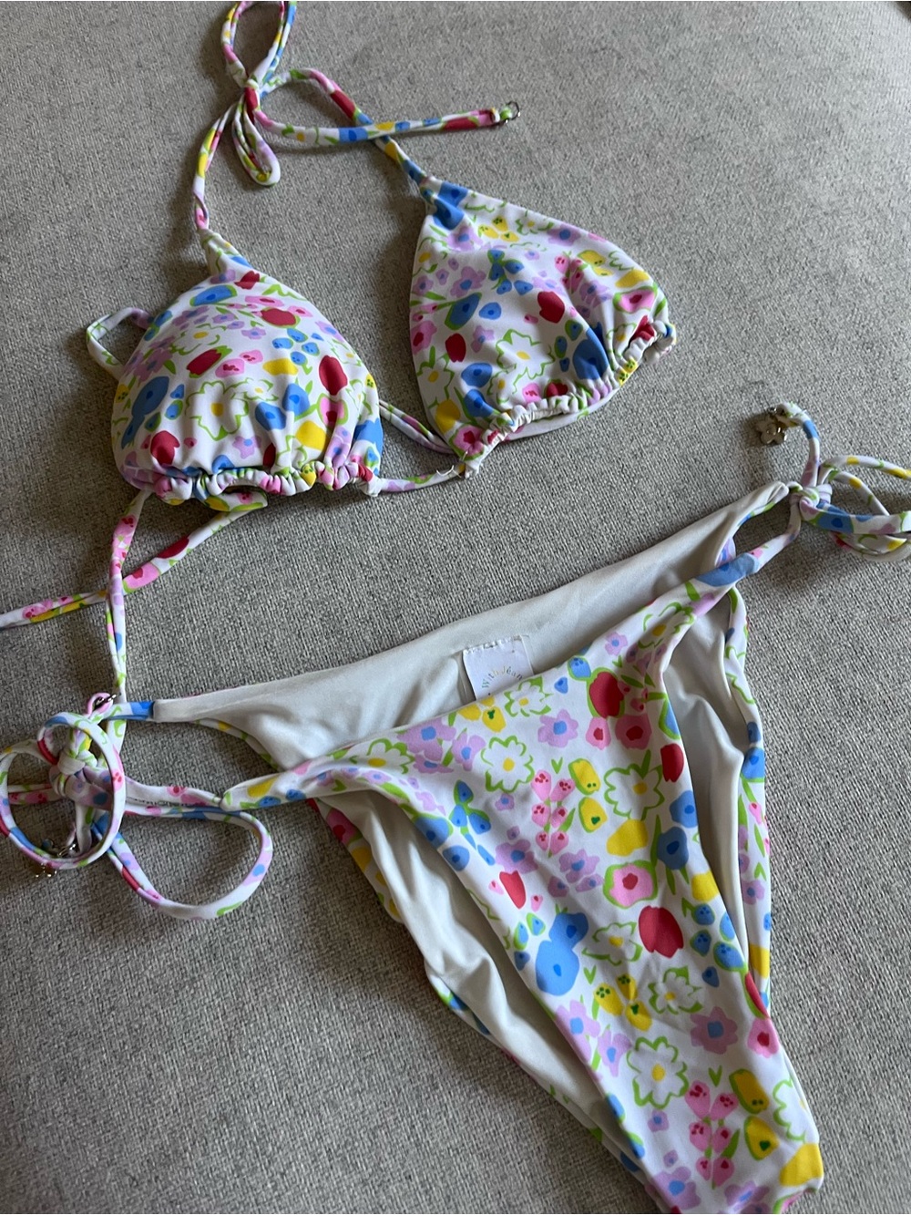 With Jéan Floral Bikini